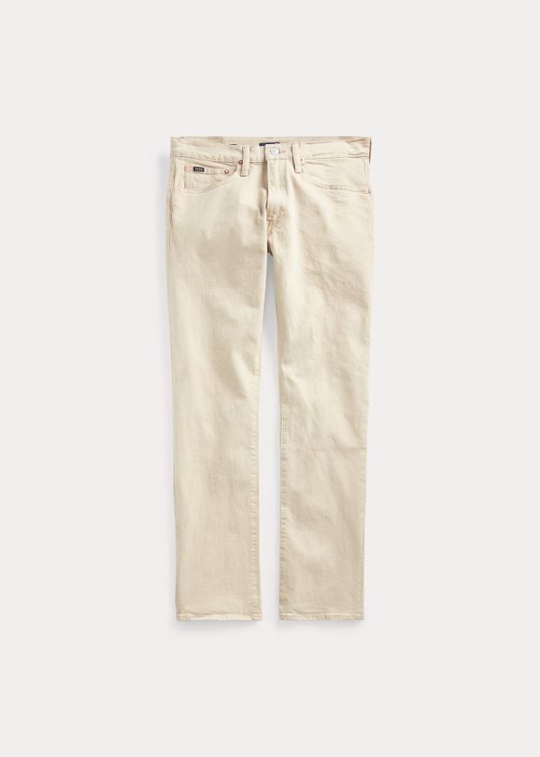 Ralph Lauren Varick Slim Straight Jean Světle Hnědožlutý | tBrR83yB