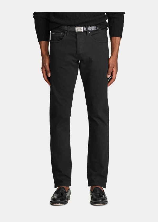 Ralph Lauren Varick Slim Straight Jean Černé | k7pGui5v
