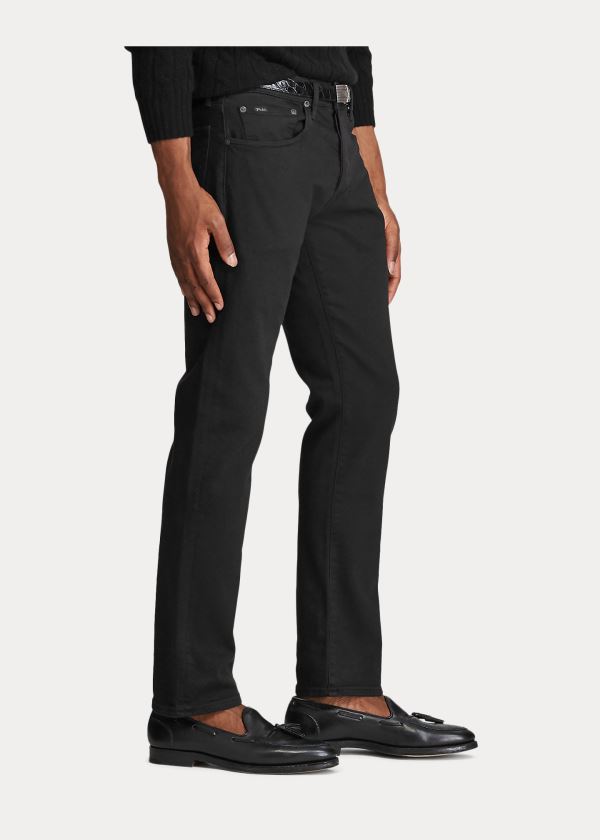 Ralph Lauren Varick Slim Straight Jean Černé | k7pGui5v