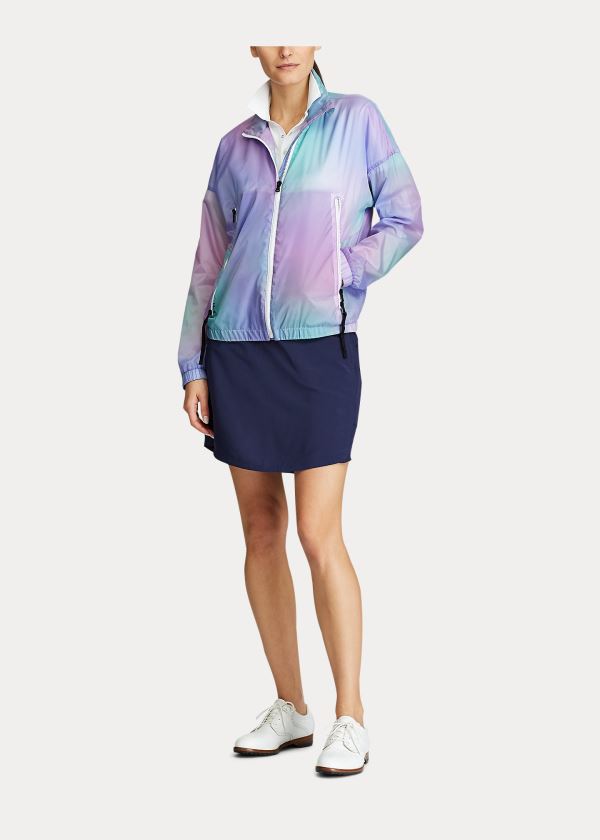 Ralph Lauren Vody-Repellent Golfové Jacket Fialové Viacfarebný | 36jz6HLL