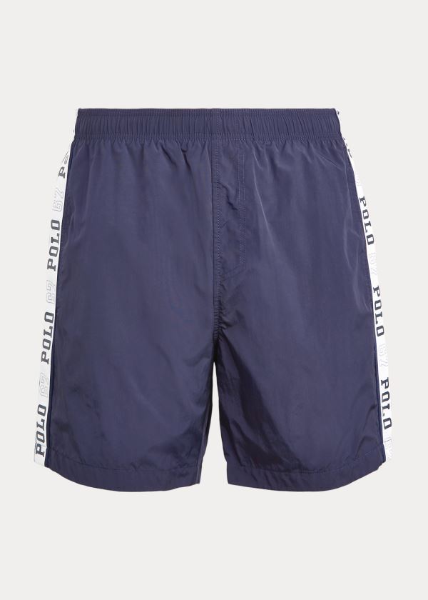 Ralph Lauren Vody-Repellent Krátké Tmavě Blankyt | YOuQ6YZM