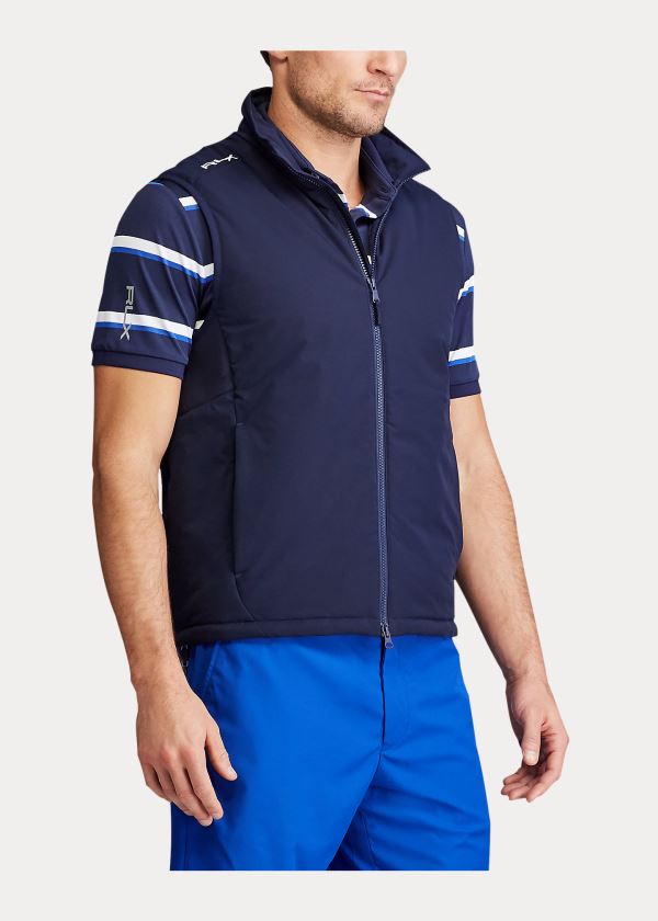 Ralph Lauren Vody-Repellent Stretch Vest Tmavě Blankyt | 59i6RTDY