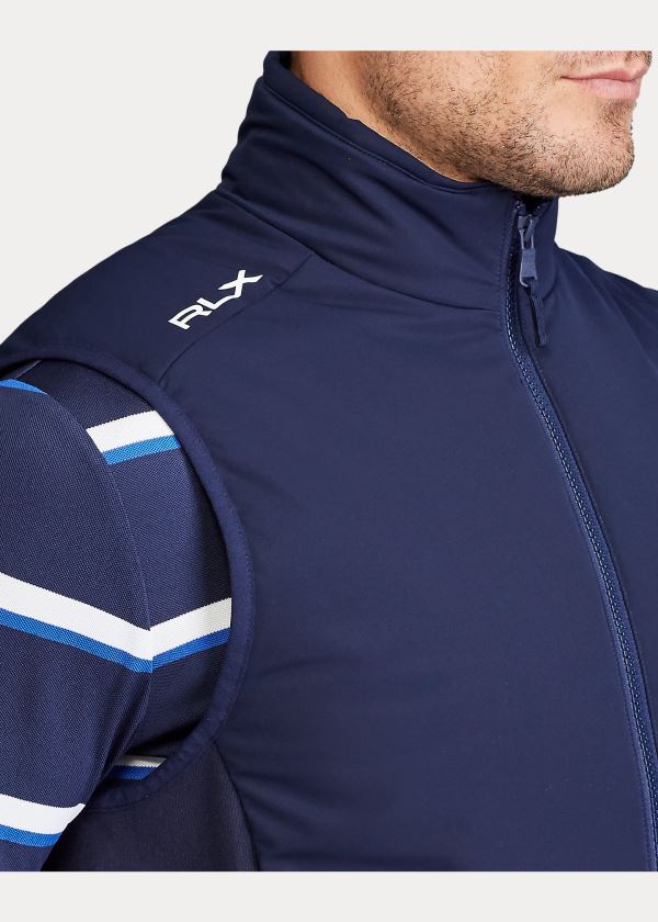 Ralph Lauren Vody-Repellent Stretch Vest Tmavě Blankyt | 59i6RTDY