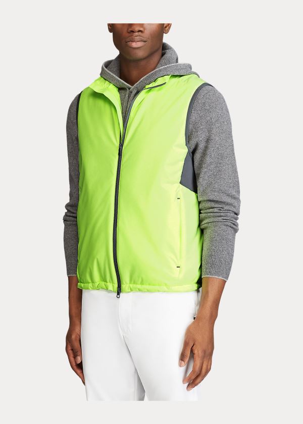 Ralph Lauren Vody-Repellent Stretch Vest Zelene | SbA4sqX7
