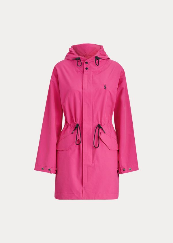Ralph Lauren Vody-Repellent Windbreaker Tmavě Růžové | 0uNUlMbe
