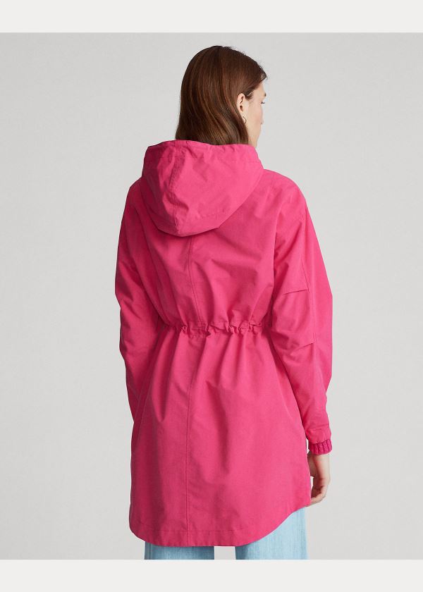 Ralph Lauren Vody-Repellent Windbreaker Tmavě Růžové | 0uNUlMbe