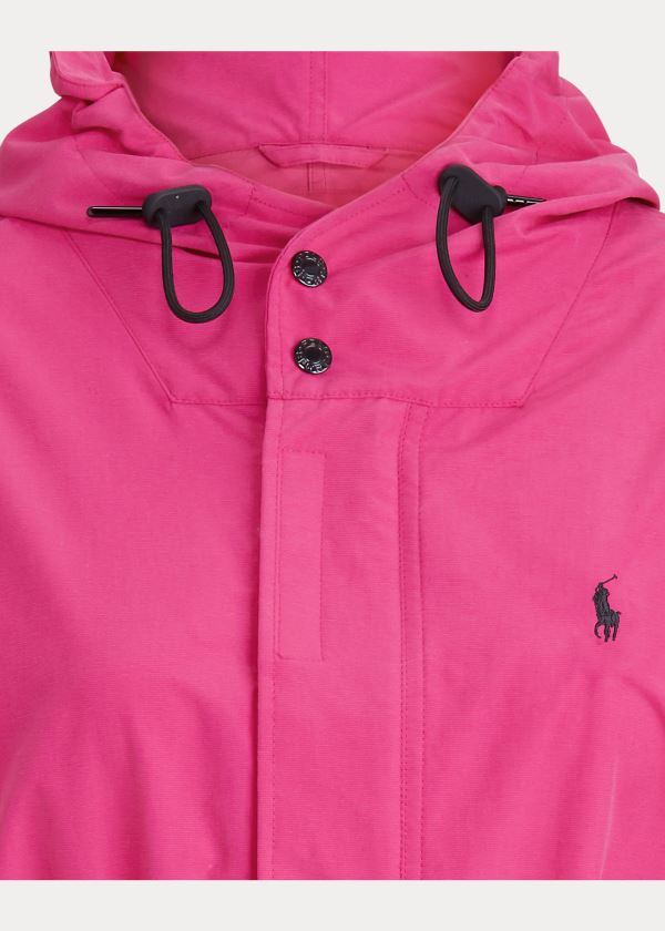 Ralph Lauren Vody-Repellent Windbreaker Tmavě Růžové | 0uNUlMbe