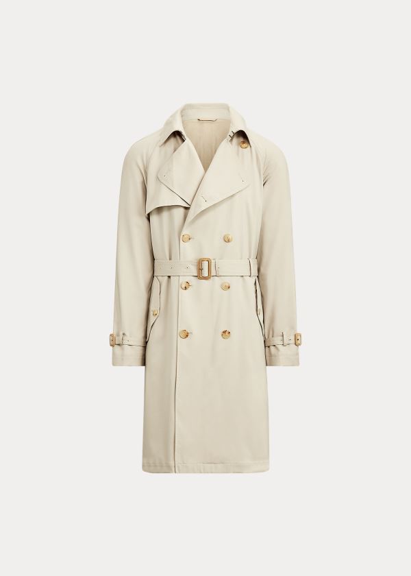 Ralph Lauren Vody-Repellent Wool Coat Béžový | OXUrIvkk
