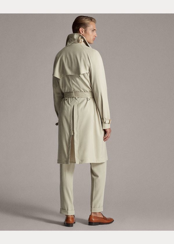 Ralph Lauren Vody-Repellent Wool Coat Béžový | OXUrIvkk