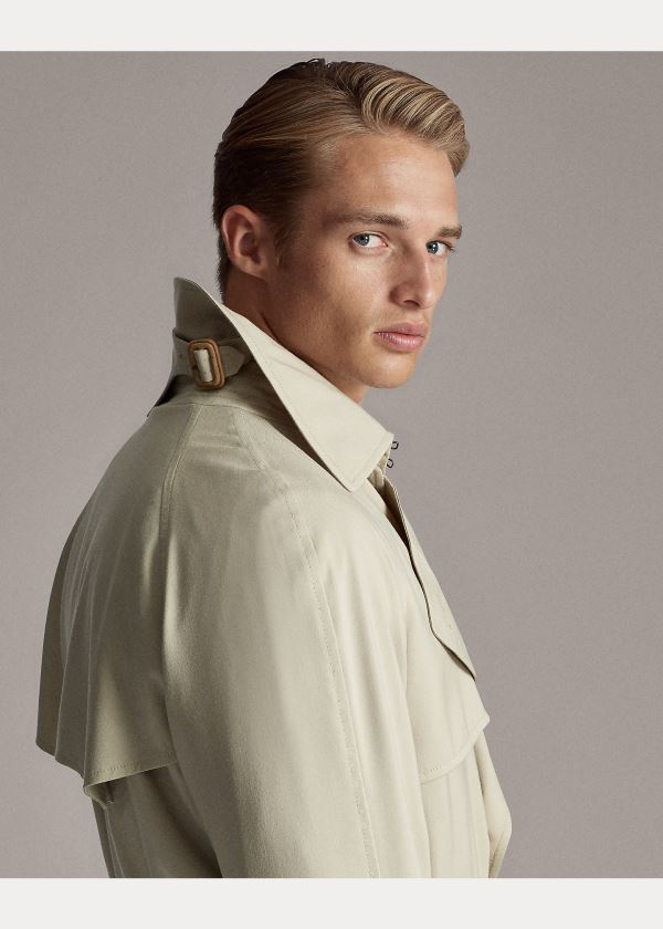 Ralph Lauren Vody-Repellent Wool Coat Béžový | OXUrIvkk