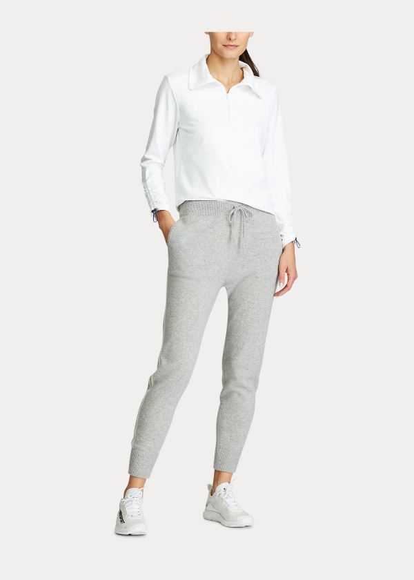 Ralph Lauren Washable Cashmere Golfové Jogger Světle Šedé | rp0TY6lz