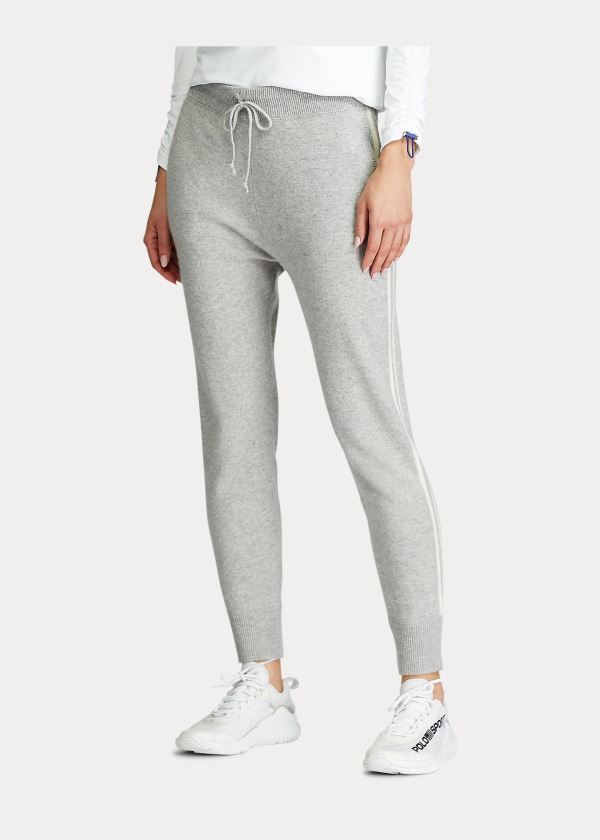 Ralph Lauren Washable Cashmere Golfové Jogger Světle Šedé | rp0TY6lz