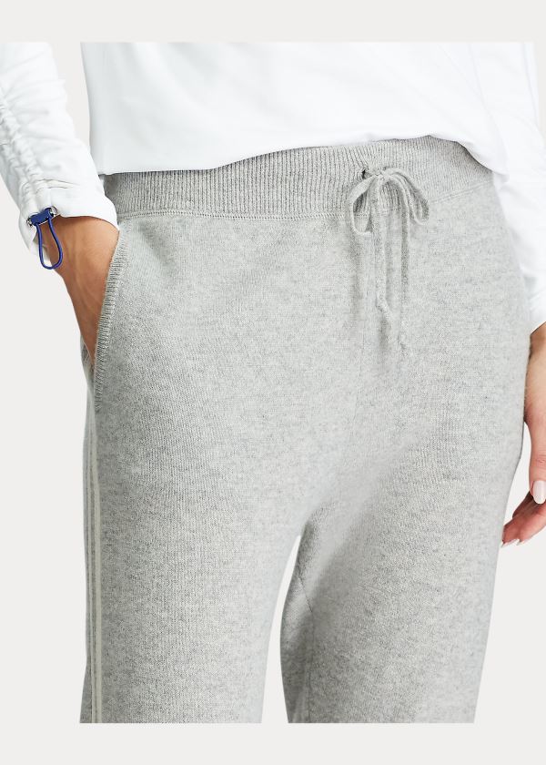 Ralph Lauren Washable Cashmere Golfové Jogger Světle Šedé | rp0TY6lz