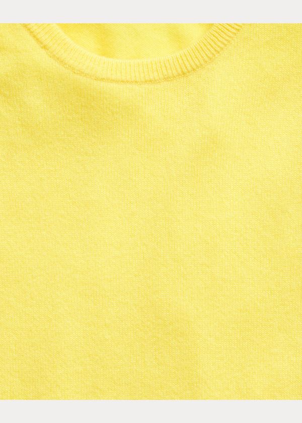 Ralph Lauren Washable Cashmere Svetrové Žluté | 7tsVWTCV