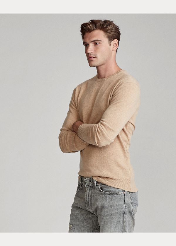 Ralph Lauren Washable Cashmere Svetrové Hnědé | RsRSwLb2
