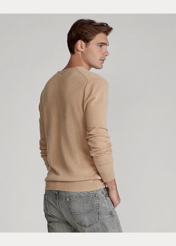 Ralph Lauren Washable Cashmere Svetrové Hnědé | RsRSwLb2