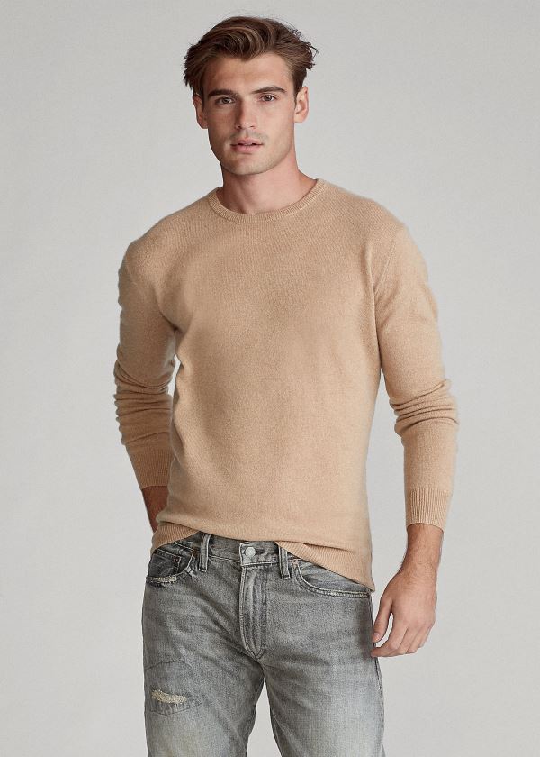 Ralph Lauren Washable Cashmere Svetrové Hnědé | RsRSwLb2