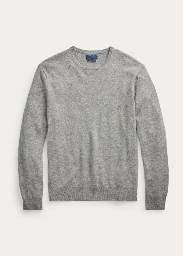 Ralph Lauren Washable Cashmere Svetrové Šedé | h97Rxov5