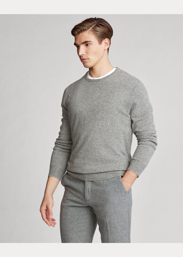 Ralph Lauren Washable Cashmere Svetrové Šedé | h97Rxov5