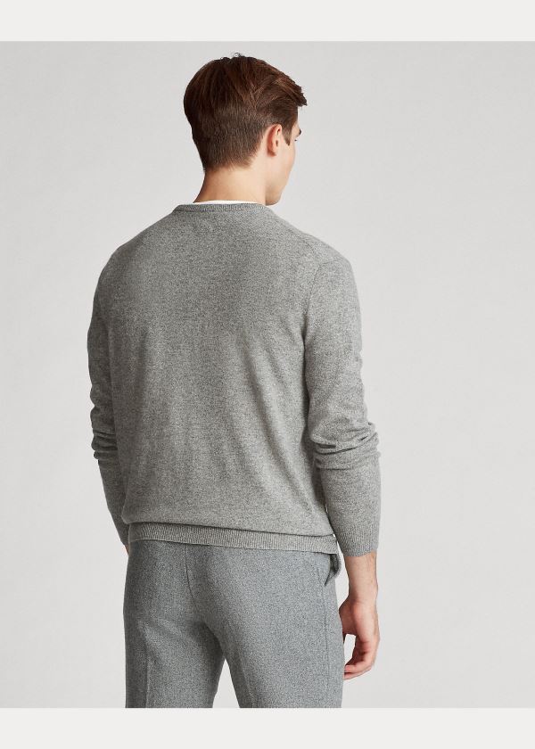 Ralph Lauren Washable Cashmere Svetrové Šedé | h97Rxov5