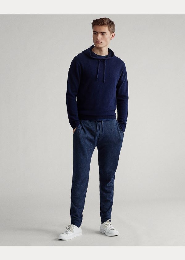 Ralph Lauren Washable Cashmere Svetrové Tmavě Blankyt | lcueAigc