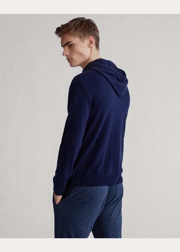 Ralph Lauren Washable Cashmere Svetrové Tmavě Blankyt | lcueAigc