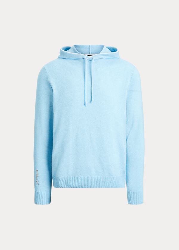 Ralph Lauren Washable Cashmere Svetrové Světle Blankyt | uLXh9LGa