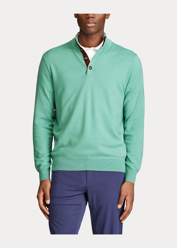 Ralph Lauren Washable Merino Wool Svetrové Zelene | 6v8BNE5n