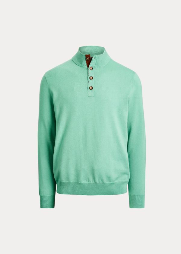 Ralph Lauren Washable Merino Wool Svetrové Zelene | 6v8BNE5n