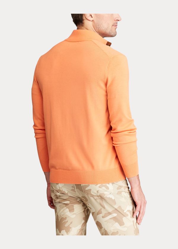 Ralph Lauren Washable Merino Wool Svetrové Oranžové | vQK1Ig7R
