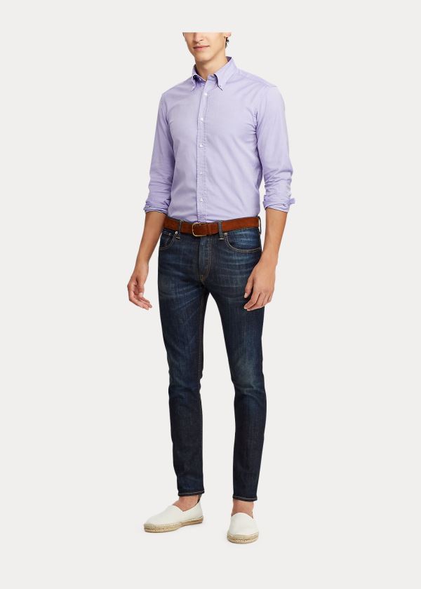 Ralph Lauren Washed Oxford Shirt Fialové | tyw8rL4X