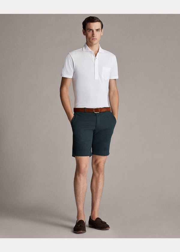 Ralph Lauren Washed Piqué Polo Shirt Bílé | hzRDcA3H