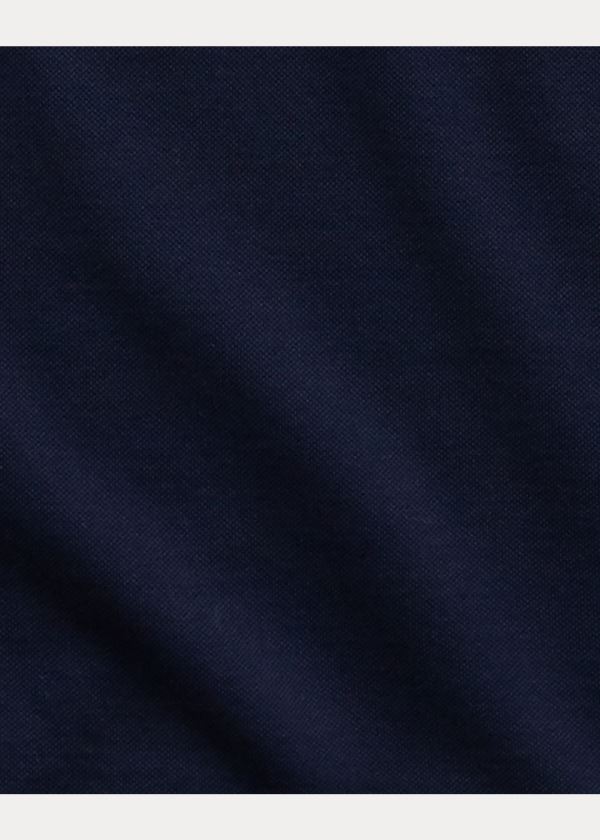 Ralph Lauren Washed Piqué Polo Shirt Tmavě Blankyt | yUK6HM7D
