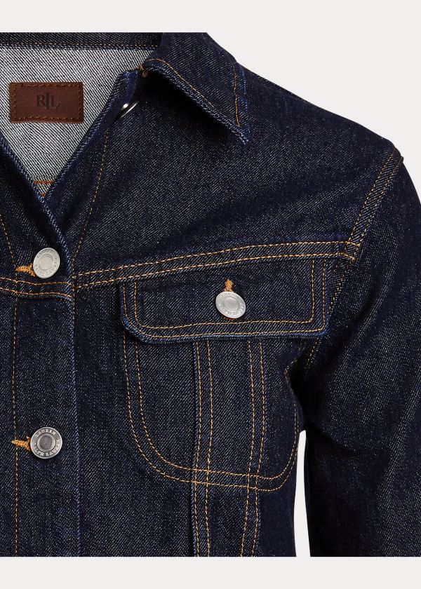 Ralph Lauren Western Straight-Leg Jean Tmavě Blankyt Blankyt Světle Modré | w2gsU6AN