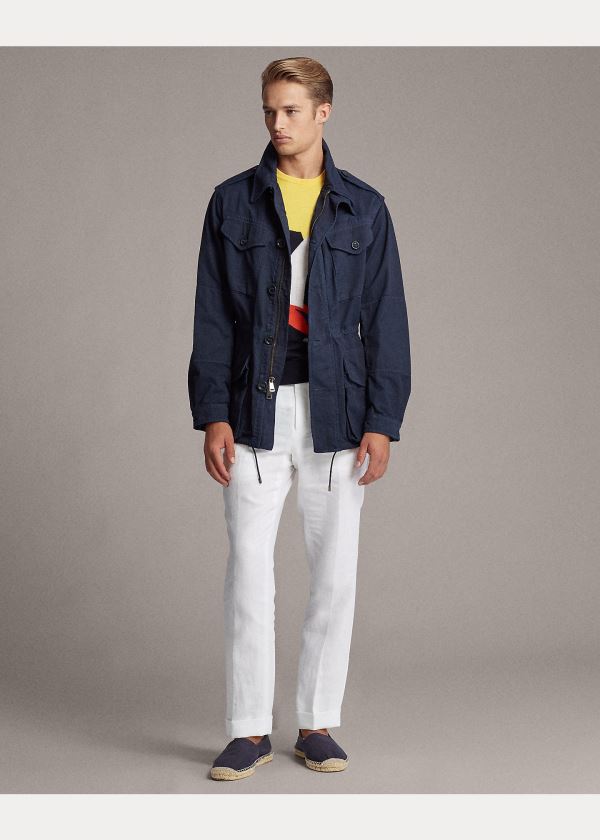 Ralph Lauren Whitton Field Jacket Tmavě Blankyt | baoQAC5B