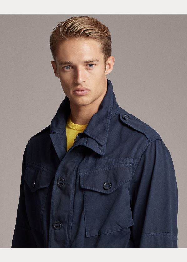Ralph Lauren Whitton Field Jacket Tmavě Blankyt | baoQAC5B