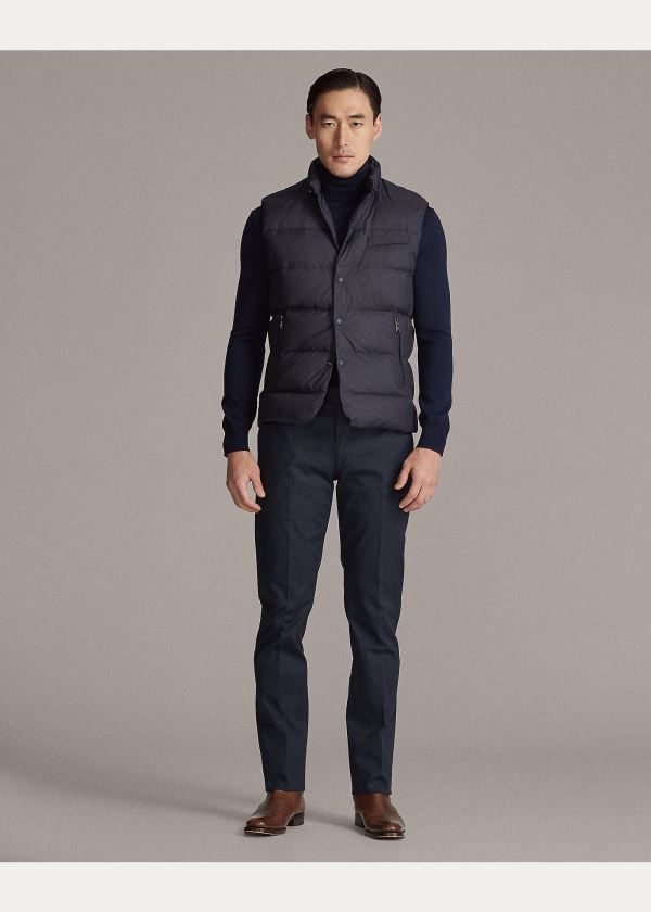 Ralph Lauren Whitwell Down Vest Tmavě Blankyt | QHy7fJyE