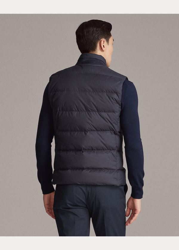 Ralph Lauren Whitwell Down Vest Tmavě Blankyt | QHy7fJyE