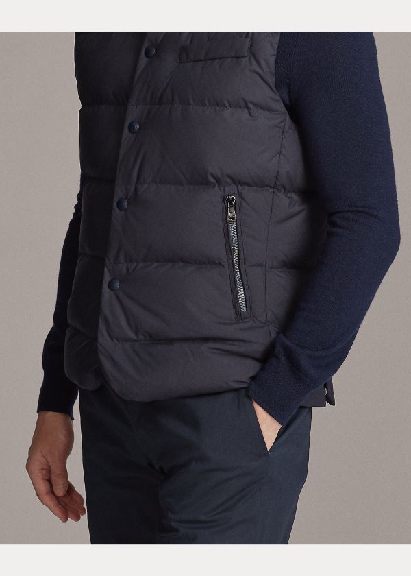 Ralph Lauren Whitwell Down Vest Tmavě Blankyt | QHy7fJyE