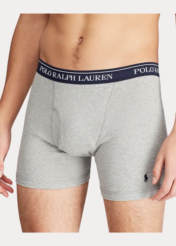 Ralph Lauren Wicking Boxerské Brief 5-Pack Červené Blankyt | FjYUt94M