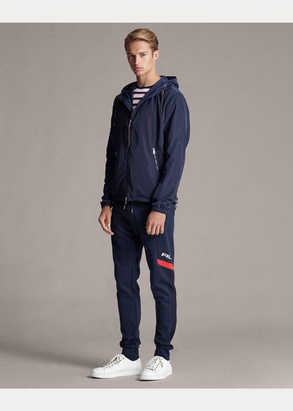 Ralph Lauren Widmore RLX S Kapucí Jacket Tmavě Blankyt | Upaq9l8k