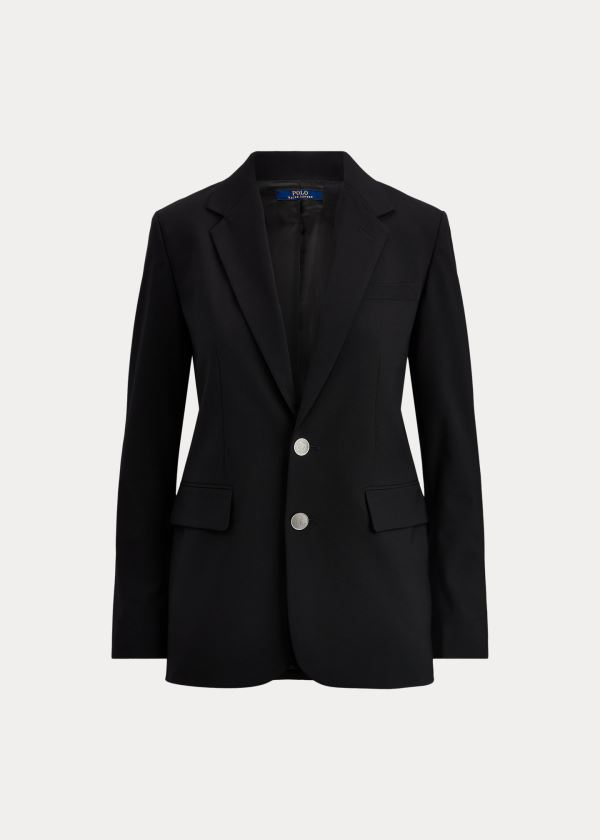 Ralph Lauren Wool-Blend Blazer Černé | sKLwkAbC