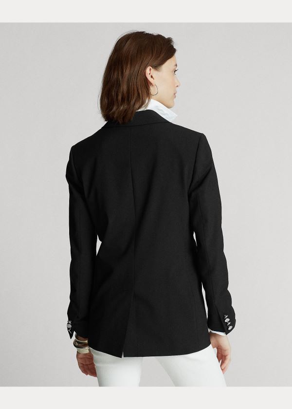 Ralph Lauren Wool-Blend Blazer Černé | sKLwkAbC