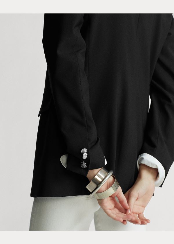 Ralph Lauren Wool-Blend Blazer Černé | sKLwkAbC