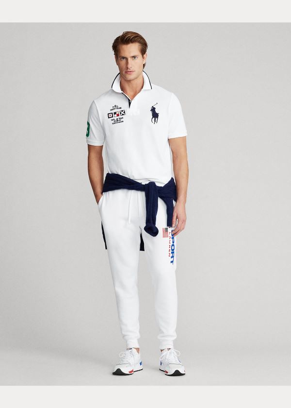 Ralph Lauren Yacht Club Mesh Polo Shirt - All Fits Bílé | HviJh5os