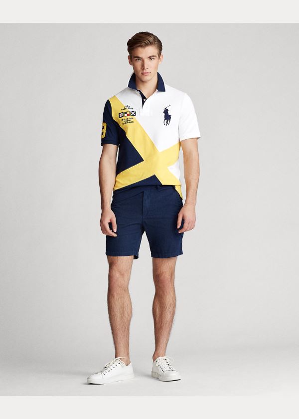 Ralph Lauren Yacht Club Mesh Polo Shirt - All Fits Bílé Viacfarebný | SuqVZ9Iy