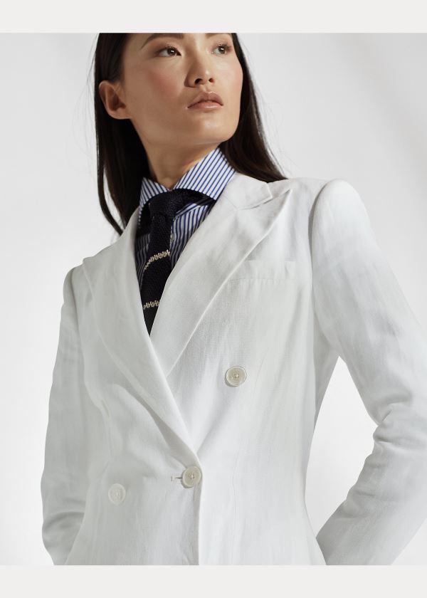Ralph Lauren Zoie Linen-Blend Day Šaty Béžový | eQy05nHq