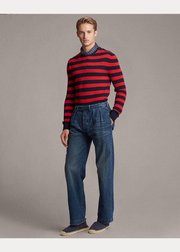 Ralph Lauren Široké-Leg Jean Indigo | mmHxsqVQ