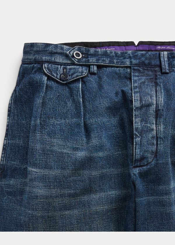 Ralph Lauren Široké-Leg Jean Indigo | mmHxsqVQ