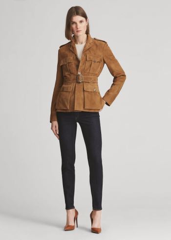 Ralph Lauren 105 Cigarette Jean Černé | L8D6S56x